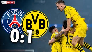 WAHNSINN Borussia Dortmund GEWINNT gegen PSG amp IST IM CLFINALE [upl. by Raye32]