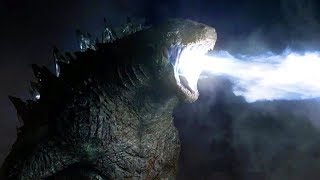 Godzilla vs MUTOs  Atomic Breath Scene  Final Battle  Godzilla 2014 Movie Clip HD [upl. by Shanta909]