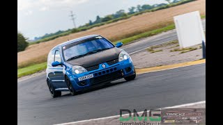 Clio 182 Blyton Park Track day following a nutter in a 306 [upl. by Ress]