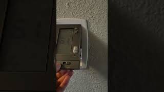 How to open a Filtrete 3M or 3M36 thermostat [upl. by Einberger907]