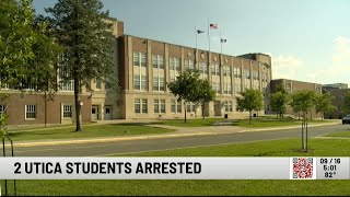 Charges of Terroristic Threats Filed Against 12 and 15YearOld Following Utica School Incidents [upl. by Herod]