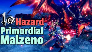 Hazard Primordial Malzeno vs SnS No AdrenalineHeroics  445 【MHRise Sunbreak】 [upl. by Enelrad]