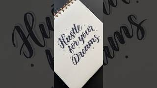 Brush lettering brushlettering calligraphy artwork artvideo calligraphyart handlettering [upl. by Eiloj335]