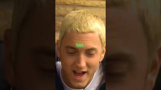 Why Eminem raps so fast 😳 [upl. by Enitsenrae]