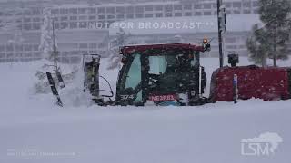 322024 Truckee CA The big dig out after massive blizzard [upl. by Taddeo886]