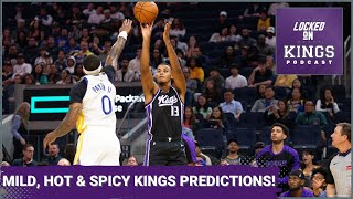 Keegan Murray Will Make 250 ThreePointers  Mild Hot amp Spicy Sacramento Kings Predictions [upl. by Sivar]