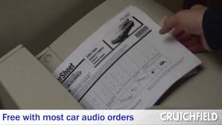 Crutchfield MasterSheet Complete Car Audio Installation Instructions  Crutchfield Video [upl. by Vijnas]