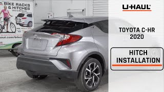 2020 Toyota CHR Trailer Hitch Installation [upl. by Nehr]