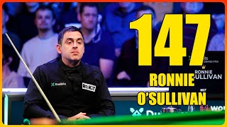 Amazing 147 by Ronnie OSullivan [upl. by Kristi]