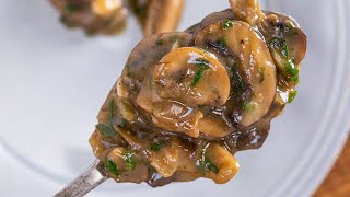 How to Make Mushroom Gravy with Chicken By Curtis Stone [upl. by Hodges773]