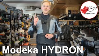 Modeka Hydron Kombi Jacke und Hose mit Over amp Under Membran [upl. by Chretien]