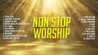 Non Stop Worship Songs ✝️ Christian Music  Praise Worship Songs 2024 [upl. by Ellehsal234]