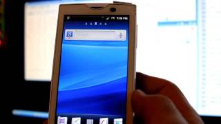 Rooted SE Xperia X10 update to custom Android Gingerbread 233 WB wolfbreak ROM 404 [upl. by Htidirem606]