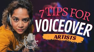 7 Tips to Get Started as a Voiceover Artist [upl. by Ahsaela746]