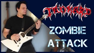 Tankard  Zombie Attack Guitar Cover w Solo [upl. by Nyasuh]