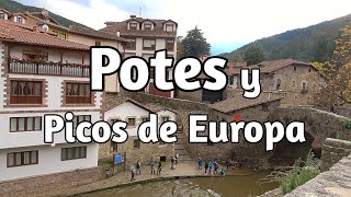 POTES y PICOS DE EUROPA 4K 🟢 Pueblo más Bonito 📌 Qué ver y hacer 1 día  Cantabria  España [upl. by Allanson]