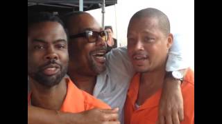 Lucious meets Chris Rock in prison in first set Video from Empire season 2 [upl. by Yttik618]