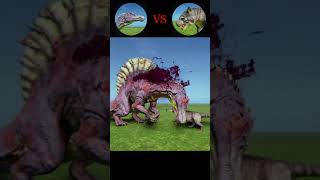 Spinosaur VS Thylacoleo  ARK Survival Ascended shorts youtubeshorts ark dinobattles [upl. by Nevart323]