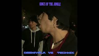 KINGS OF THE JUNGLE 8vos  DESNIVELA VS TECHNIX  BATALLAS DE FREESTYLE  FMS RANGO 3 [upl. by Anitroc]