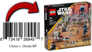 LEGO Star Wars 2024 Clone Trooper amp Battle Droid BATTLE PACK Revealed [upl. by Jordan]