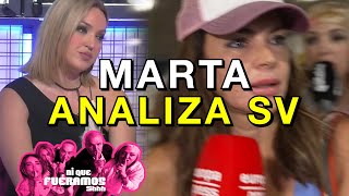 MARTA RIESCO ANALIZA SV EN Ni Que Fuéramos Shhh  28 [upl. by Nerehs762]