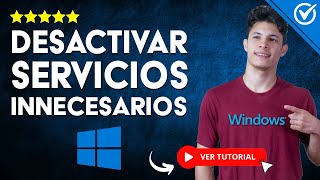 Cómo DESACTIVAR los SERVICIOS INNECESARIOS en Windows 10  ⚙️ Máximo Rendimiento en PC ⚙️ [upl. by Aufa]