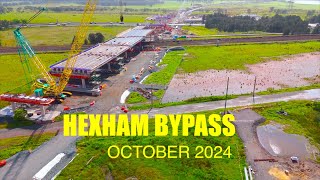 Hexham Bypass construction update NSW Hunter Australia [upl. by Courtenay288]