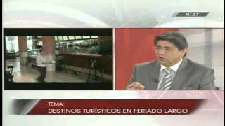 TVPerúNoticias300812 Destinos turísticos feriado largo [upl. by Lattonia]