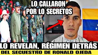 Se destapó la olla podrida detrás del secuestro de exmilitar perseguido del régimen [upl. by Siahc176]