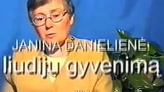 quotJanina Danielienė liudiju gyvenimąquot [upl. by Eyoj]