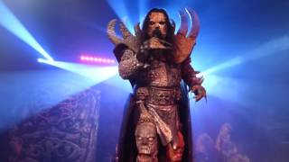 Blood Red Sandman live  Lordi [upl. by Brittan297]