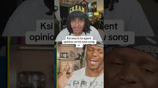 Ksi reacts to agent opinion on his new song 💀 agent00 ksi [upl. by Retxed]