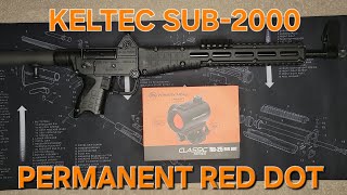 Keltec Sub2000 9mm G19 45 Degree Canted Picatinny Mount for Primary Arms RD25 Red Dot [upl. by Nibuz724]