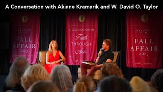 A Conversation with Akiane Kramarik and W David O Taylor [upl. by Emelda]