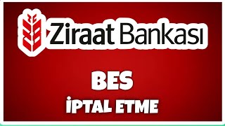 Ziraat Bankası Bireysel Emeklilik Bes Nasıl İptal Edilir [upl. by Lussier]