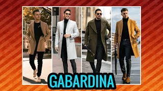 Ideas tips y outfits para usar GABARDINAS hombre para ocasiones casuales formales serias e invierno [upl. by Ennayt]