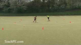 Soccer Drills  Dribbling skills  Turn Cones [upl. by Eiuqram]