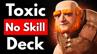 This is the Most BRAIN DEAD Deck in Clash Royale [upl. by Martinez]