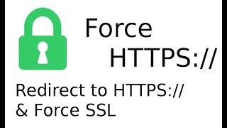 Force  Redirect to SSL https on website [upl. by Armando]