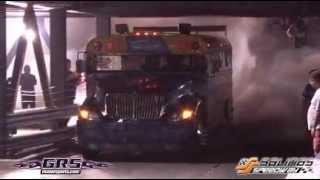 114124mph World Fastest School Bus 14 Mile international [upl. by Llorrad96]