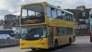 Seaford and District KX04 RDV 15405 Scania Omnidekka [upl. by Peoples]