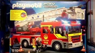 Playmobil 5362  FeuerwehrLeiterfahrzeug [upl. by Lenoil17]