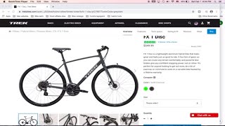 2020 Trek FX 1 Disc Fitness Hybrid Bike Buyers guide and in depth review [upl. by Xaviera]