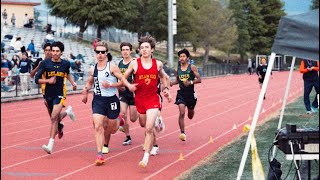 Mt Hamilton Trial Boys 800M Varsity Heat 2  04252024 [upl. by Melony803]