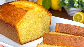 Gâteau au Citron  Moelleux Délicieux et Rapide Un classique dans notre Famille [upl. by Naji9]