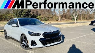 2024 BMW 540i xDrive POV Start Up Test Drive Walkaround and Review [upl. by Quinby]