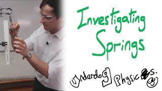 Investigating springs  GCSE Physics [upl. by Merna180]