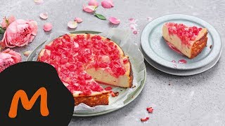 Gâteau à la ricotta avec rhubarbe – Recette Migusto [upl. by Snapp]