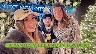 A FAMILY WEEKEND IN LONDON  VLOG 1 [upl. by Trula]