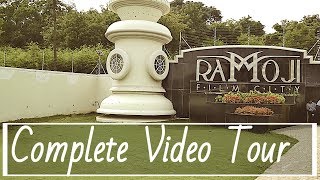 Ramoji Film City Hyderabad ✦ explore World Largest Film City ✦ With Baahubali Set ✔ [upl. by Asseniv669]